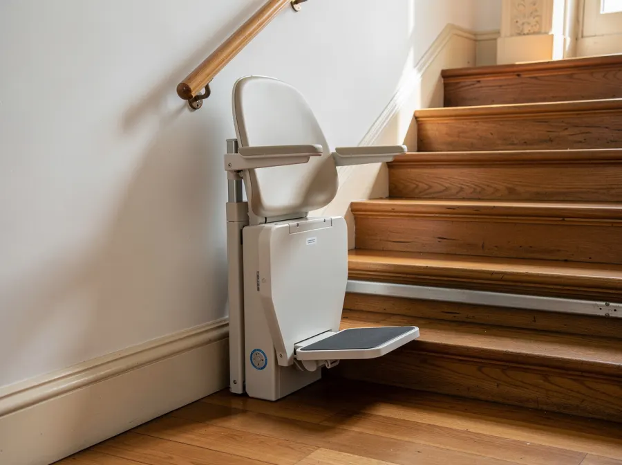 Exemple de monte-escalier posé à Foix